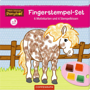 COPPENRATH Mein kleiner Ponyhof Fingerstempel-Set