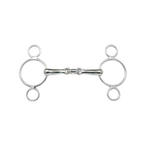 OCHSNER 3-Ring-Wassertrense Edelstahl, doppelt gebrochen