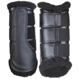 HKM Gamaschen Comfort Schwarz Schwarz