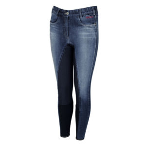 PIKEUR Kinderreithose 1480 Kalotta Grip Jeans