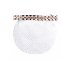 WALDHAUSEN Haarspange mit Netz und Perlen