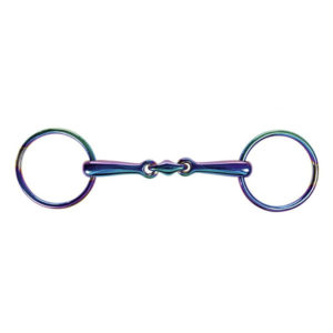 HKM Trense Doppelt gebrochenes 16 mm Rainbow