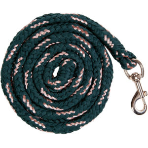 HKM Strick -Rosegold- mit Karabinerhaken
