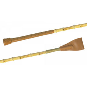 FLECK Springgerte Greenline Bambus Ledergriff