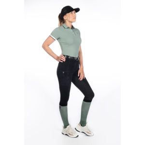 HKM Reithose -Harbour Island Denim- Silikon-Vollbesatz