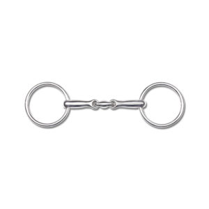 WALDHAUSEN Wassertrense Pony Doppelt Gebrochen, massiv 11.5 cm