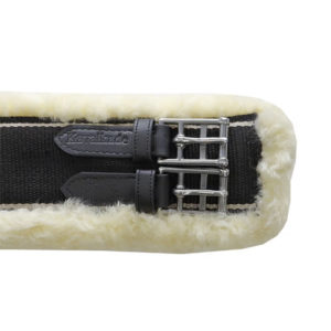 KAVALKADE Kurzgurt Textil mit Lammfell
