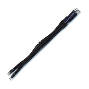 STÜBBEN Leder Sattelgurt Langgurt mit Einseitigem Elastikzug