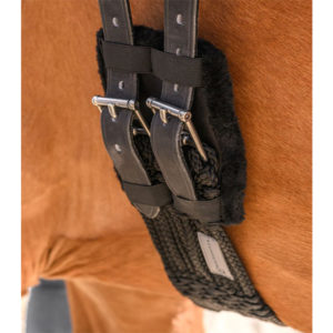 WALDHAUSEN Schnallenschutz für Kurzgurte Synthetikfell